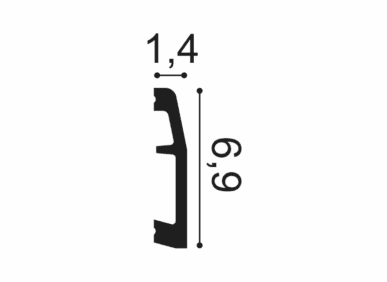 Classic Skirting 5 Cross Section