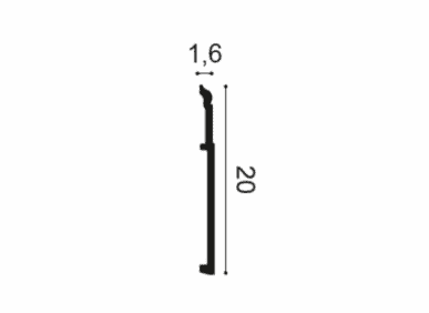 Classic Skirting 9 Cross Section