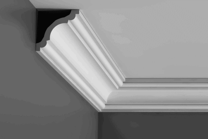 Classic Cornice 6 - classic c-shape, ogee detailing, smooth design