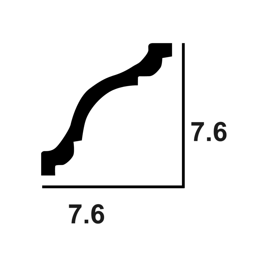 Classic Cornice 41 Cross Section