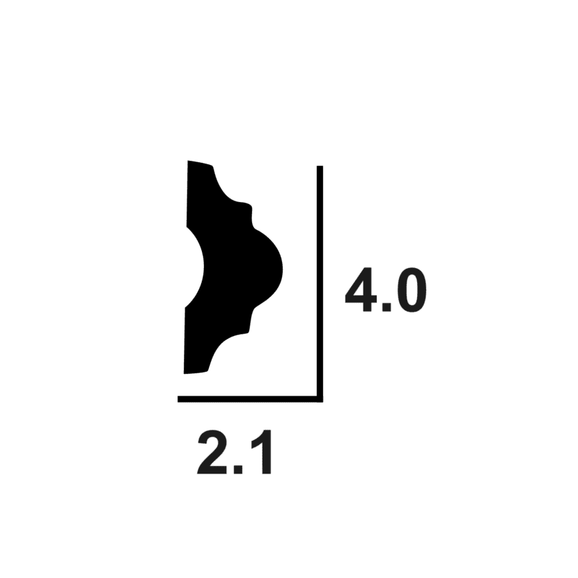 Classic Railing 32 Cross Section