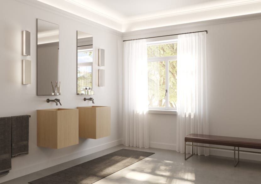 Budget Uplight Cornice 18