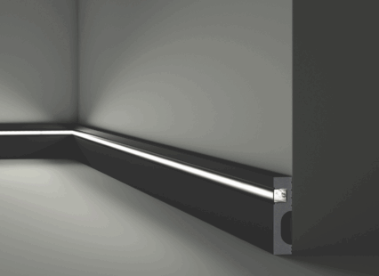 Starlight LED Skirting 8 - Black H