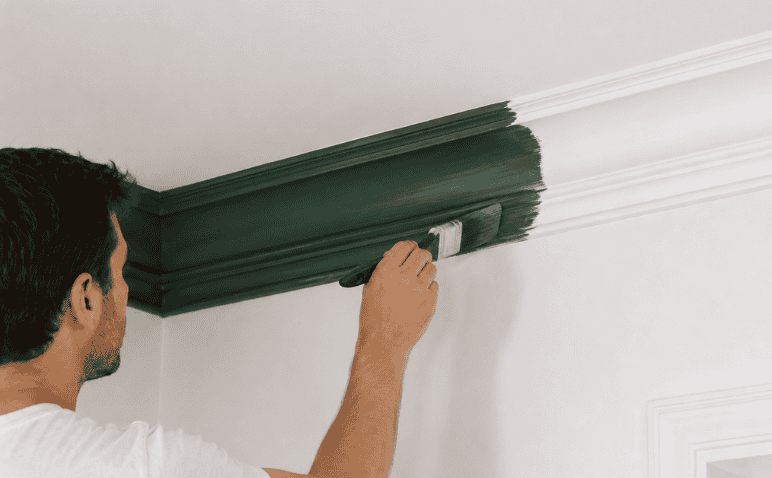 Painting Coving