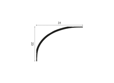 Premier Cornice 101 Cross Section
